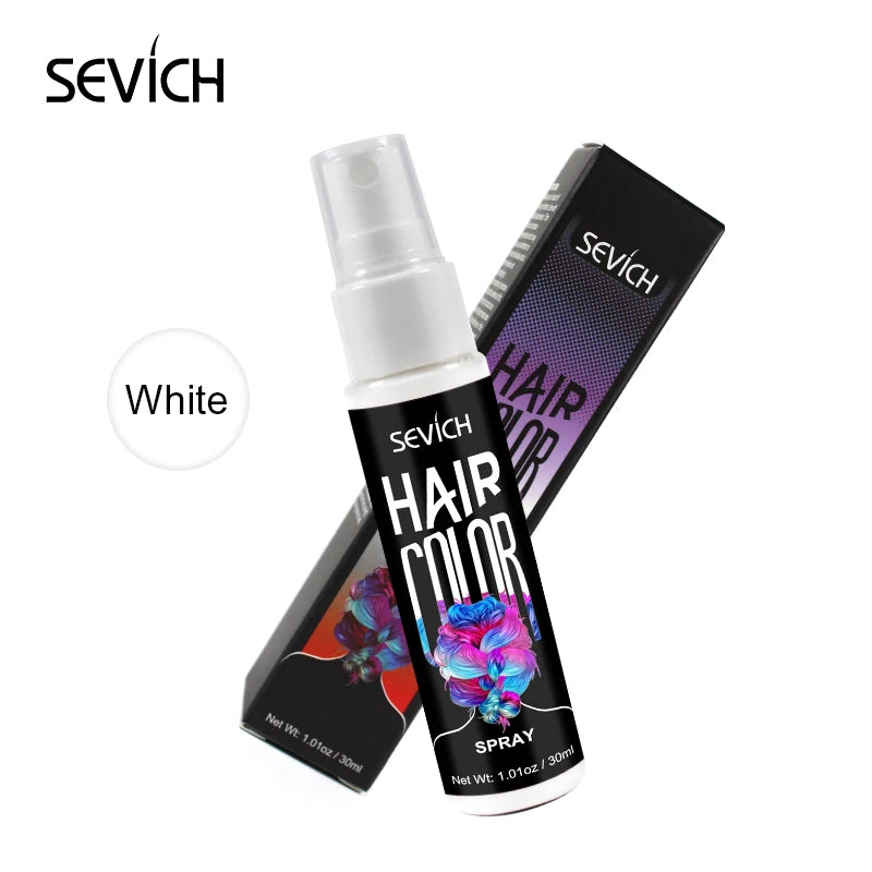 Sevich 5-Color Hair Color Spray – midlertidig hårfarge for kreativ og morsom styling