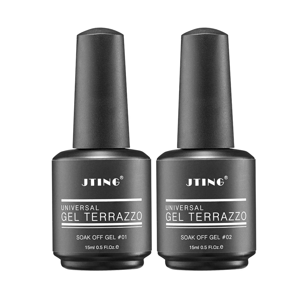 JTING Terrazzo Eggshell Gel Neglelakk