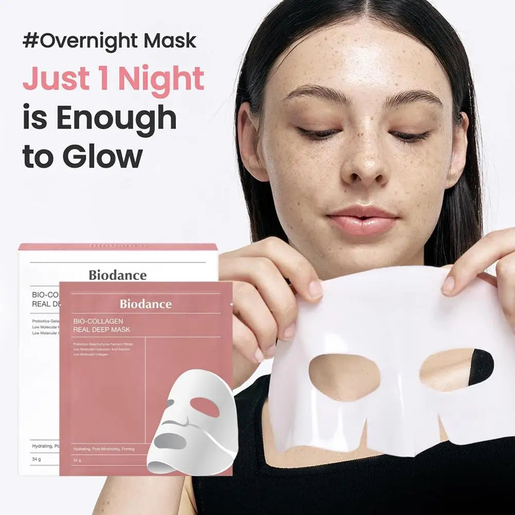 EELHOE Biodance Bio-Collagen Patch Mask – Intensiv Fukt og Fasthet for Glødende Hud