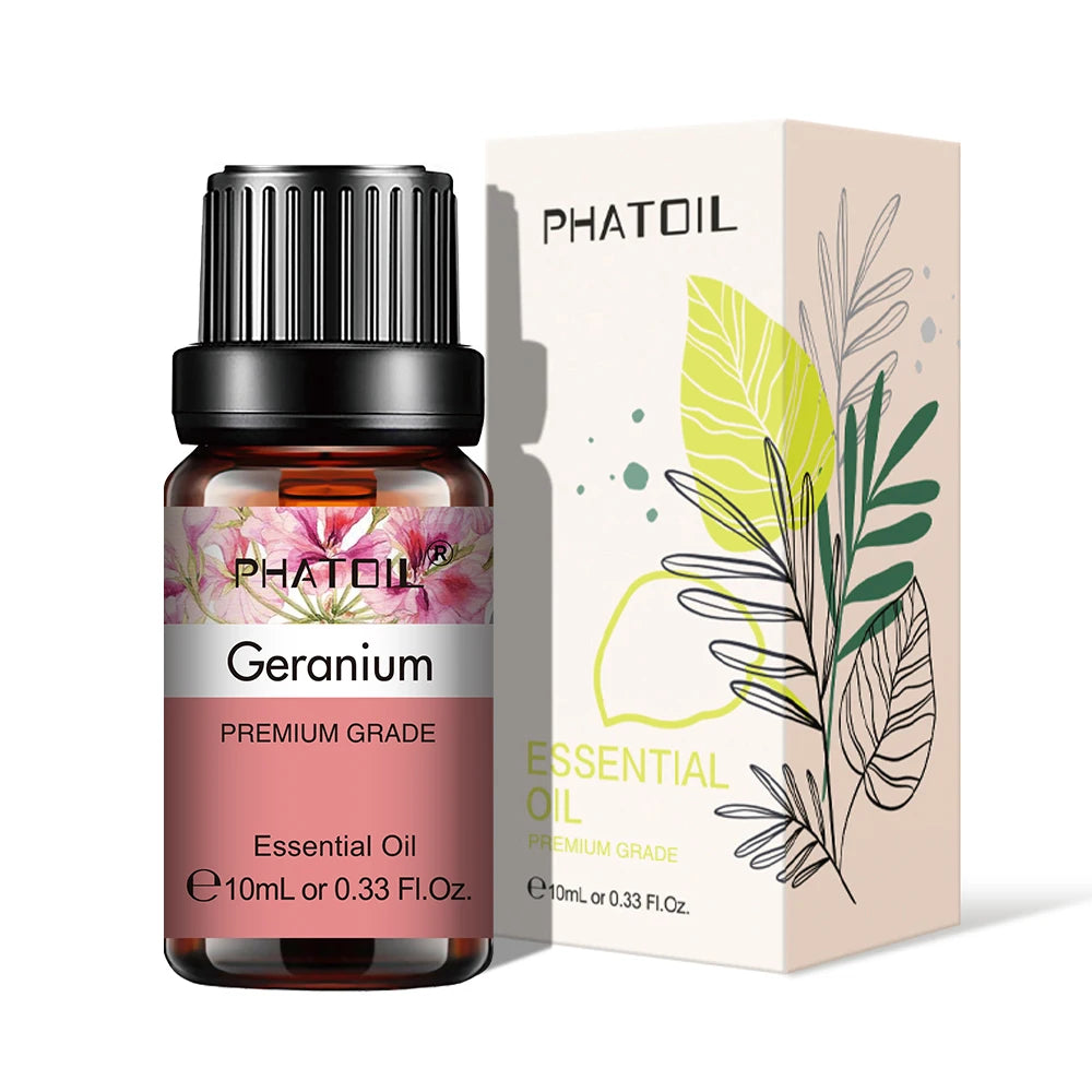 MAYJAM 10 ml Eterisk Olje – 100 % ren planteolje til diffuser, hudpleie og aromaterapi