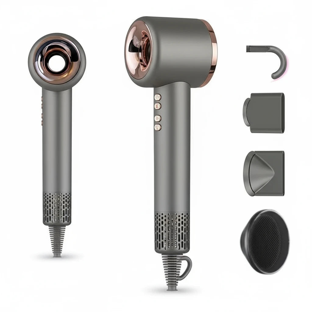 SenCiciMen X13 Leafless Hair Dryer – profesjonell føner med kraftig motor og ion-teknologi