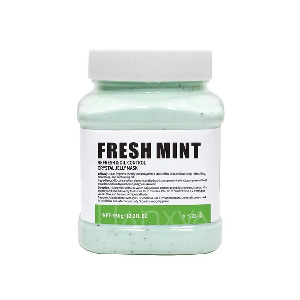 Rose Jelly Mask 350g – Profesjonell Glød, Fukt og Myk Hud