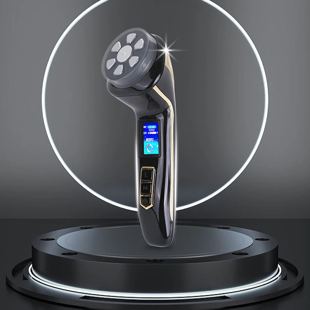 HIFU High Frequency Face Lifting &amp; Rejuvenation Massager – løft, forny og stram huden på én enhet