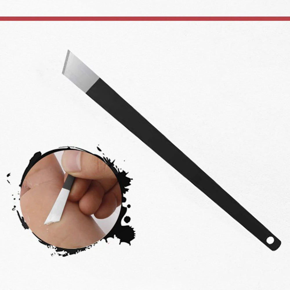 4/5/6/9 stk Pedikyrknivsett – Komplett Fotpleiesett i Rustfritt Stål for Hard Hud og Neglepleie