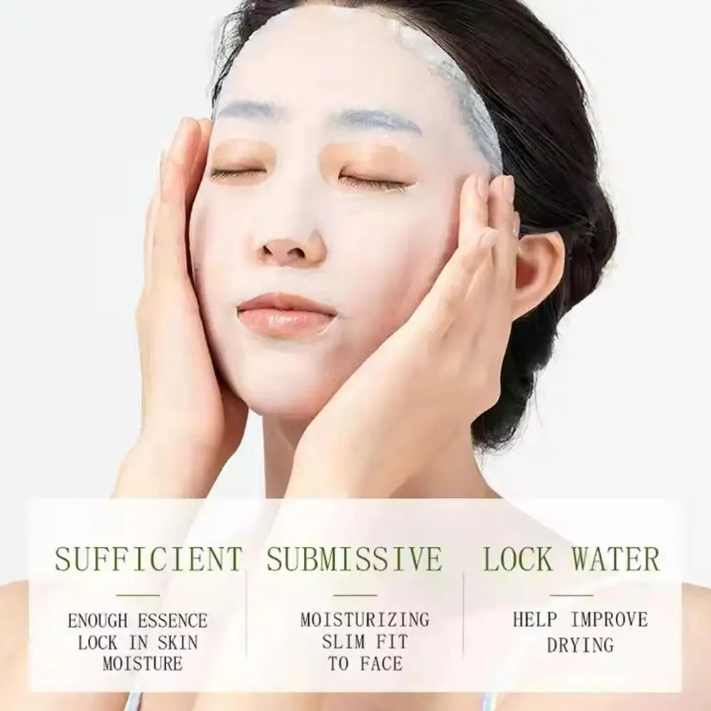 Jaysuing Natural Plant Face Mask – Fukt, Glød og Myk Hud på 15 Minutter