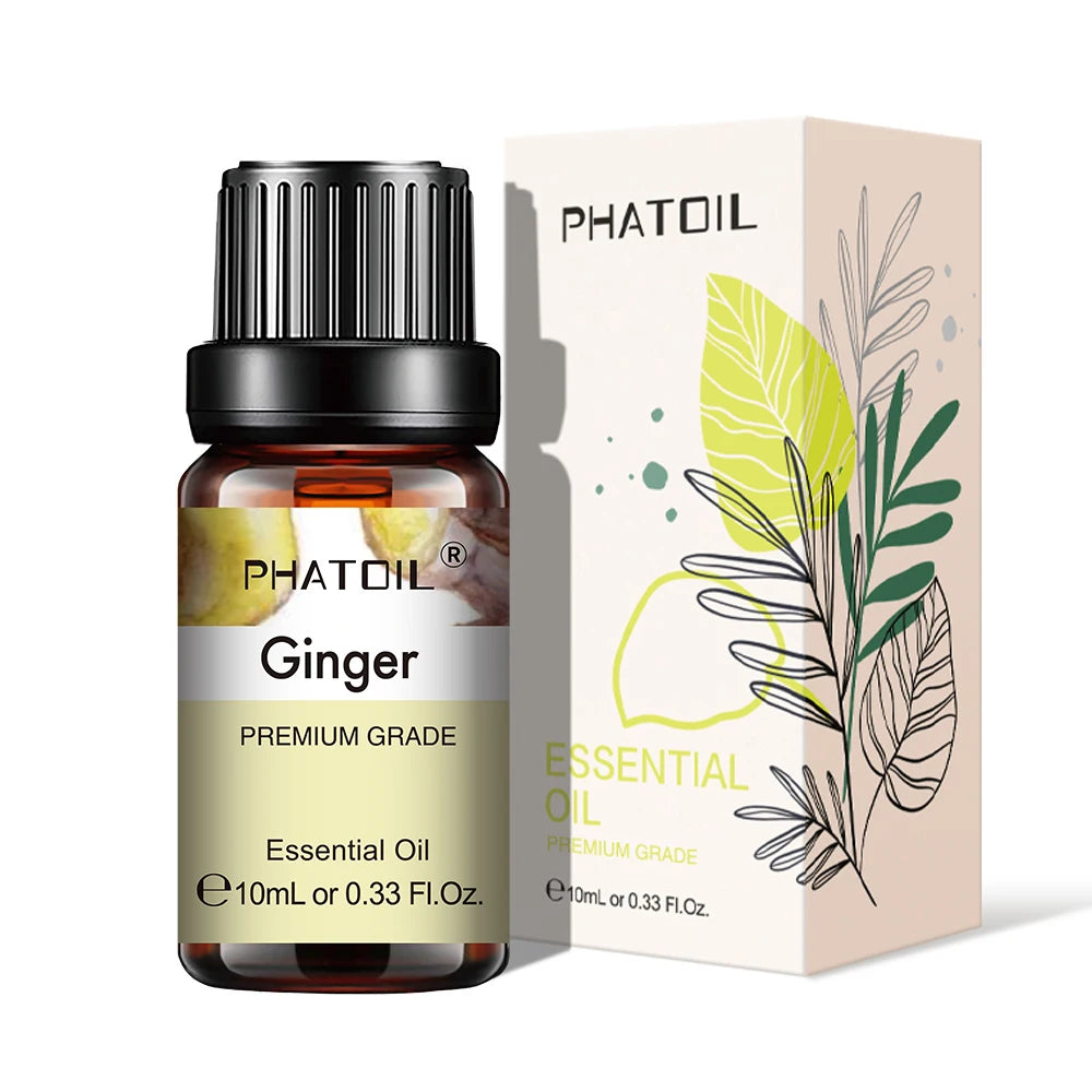 MAYJAM 10 ml Eterisk Olje – 100 % ren planteolje til diffuser, hudpleie og aromaterapi