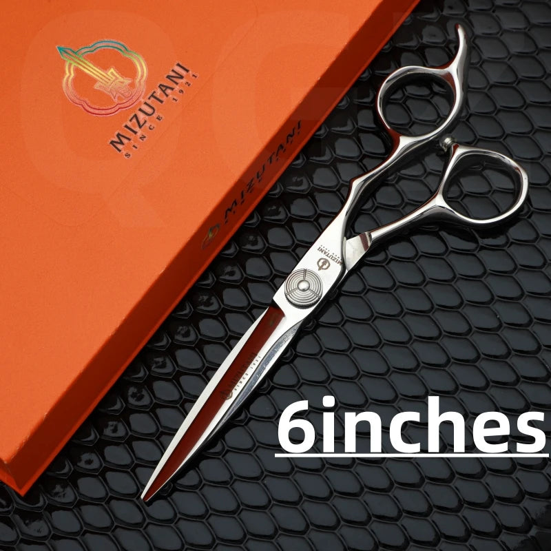 Profesjonelt saksesett i 440C-stål – 6" klippe- og uttynningssaks