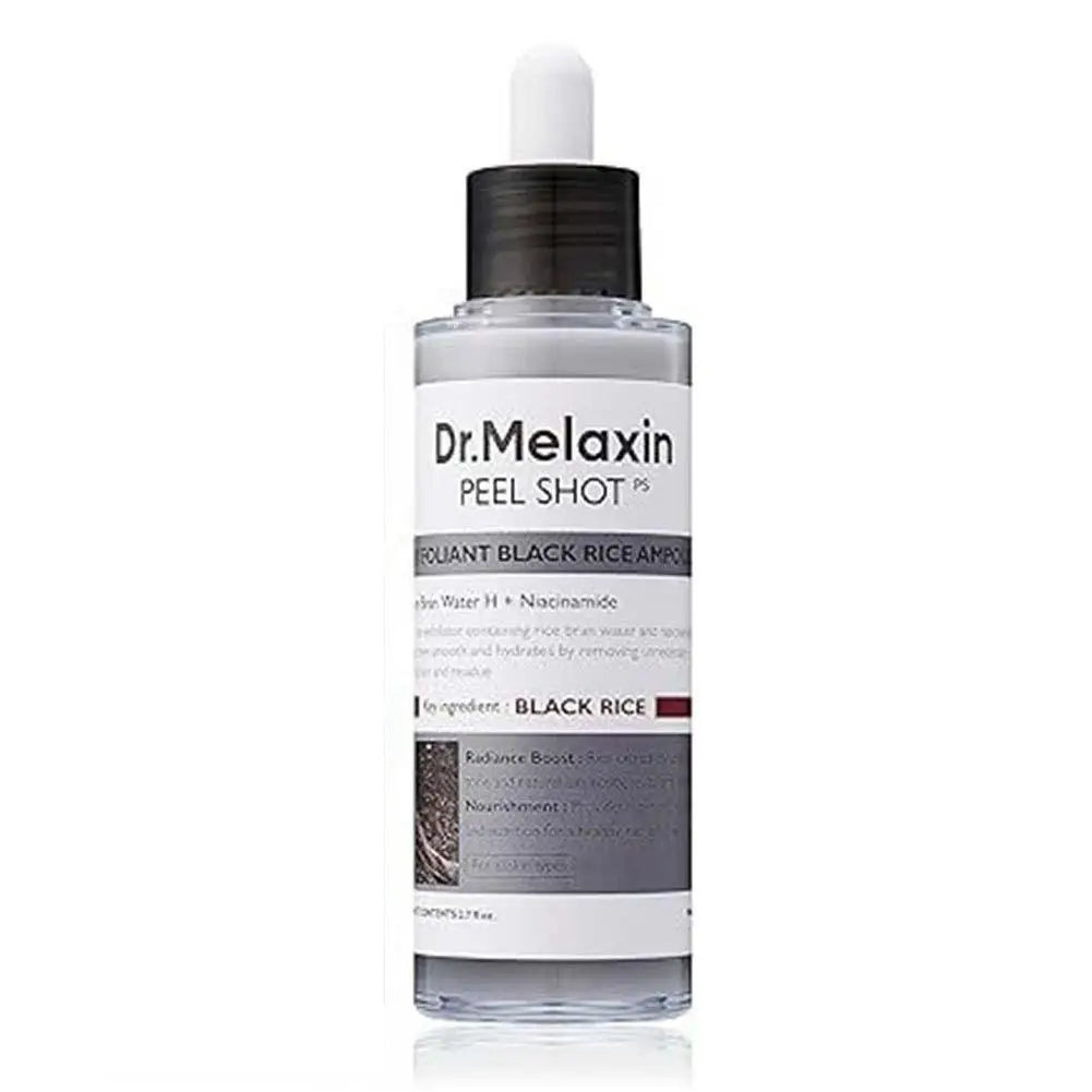 Dr. Melaxin Rice Exfoliating Serum 80 ml – Skånsom peeling og intens fukt for silkemyk hud