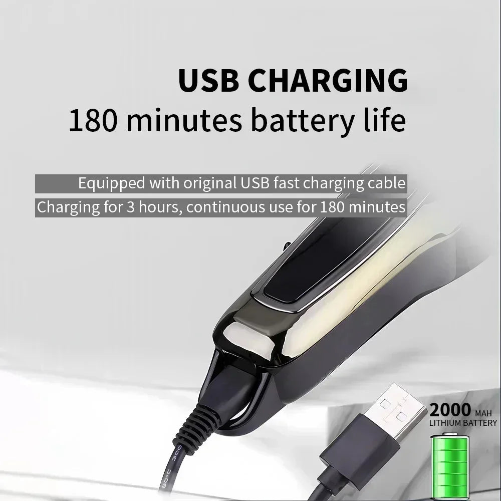 Kemei KM-PG1990A Professional Hair Clipper – kraftig, presis og stillegående trimmer for profesjonell hårklipp