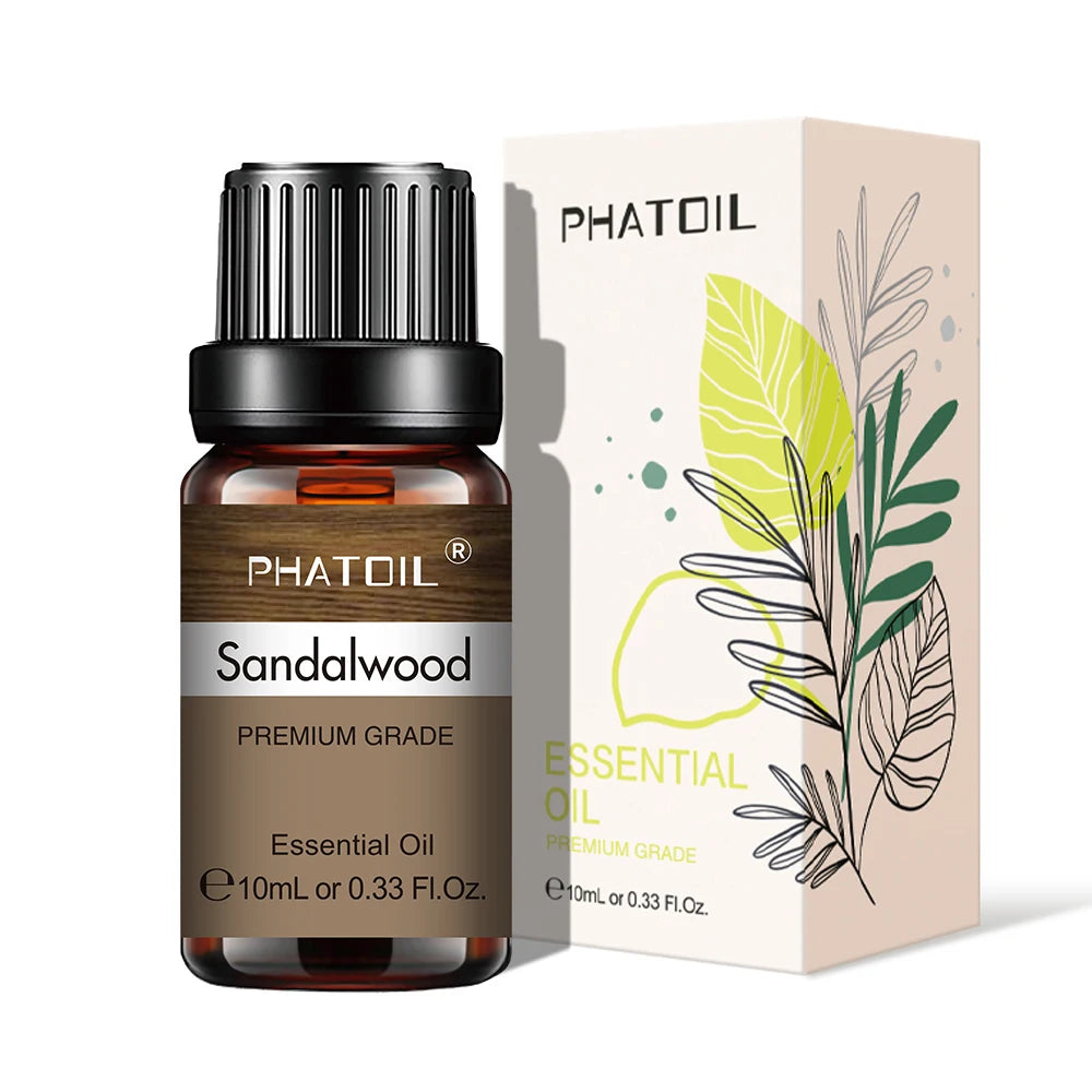 MAYJAM 10 ml Eterisk Olje – 100 % ren planteolje til diffuser, hudpleie og aromaterapi