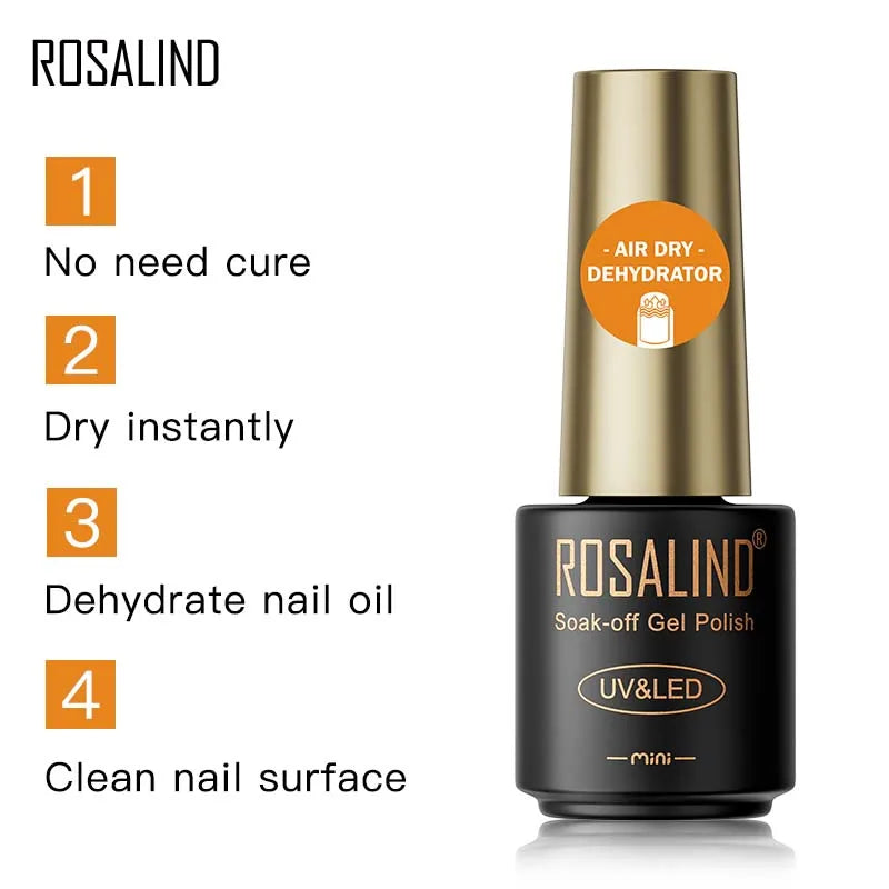 ROSALIND Gel Neglelakk – Klassisk Fargekolleksjon