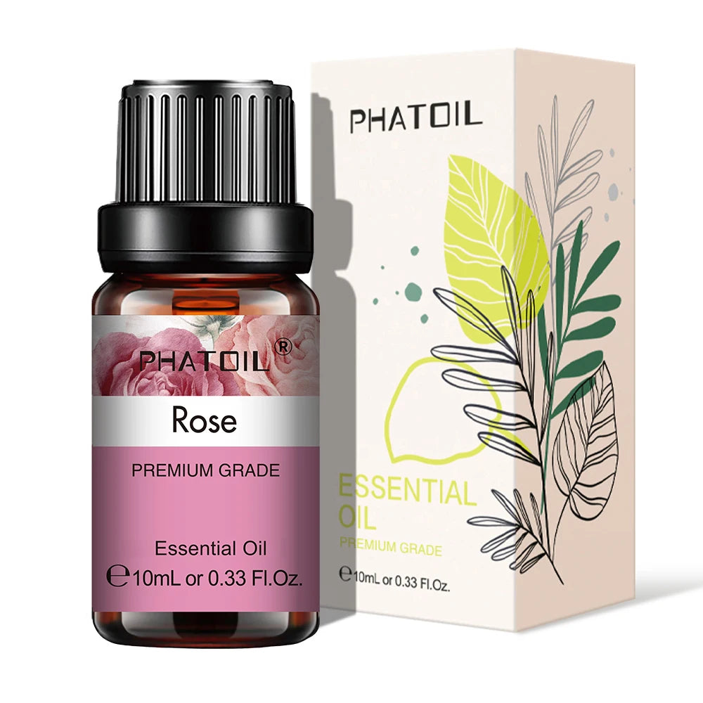 MAYJAM 10 ml Eterisk Olje – 100 % ren planteolje til diffuser, hudpleie og aromaterapi