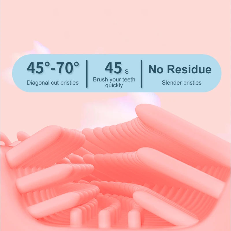 Balashov Kids U-Shape Sonic Electric Toothbrush – 360° smart tannbørste for barn med ultralydrengjøring og IPX7 vanntetthet