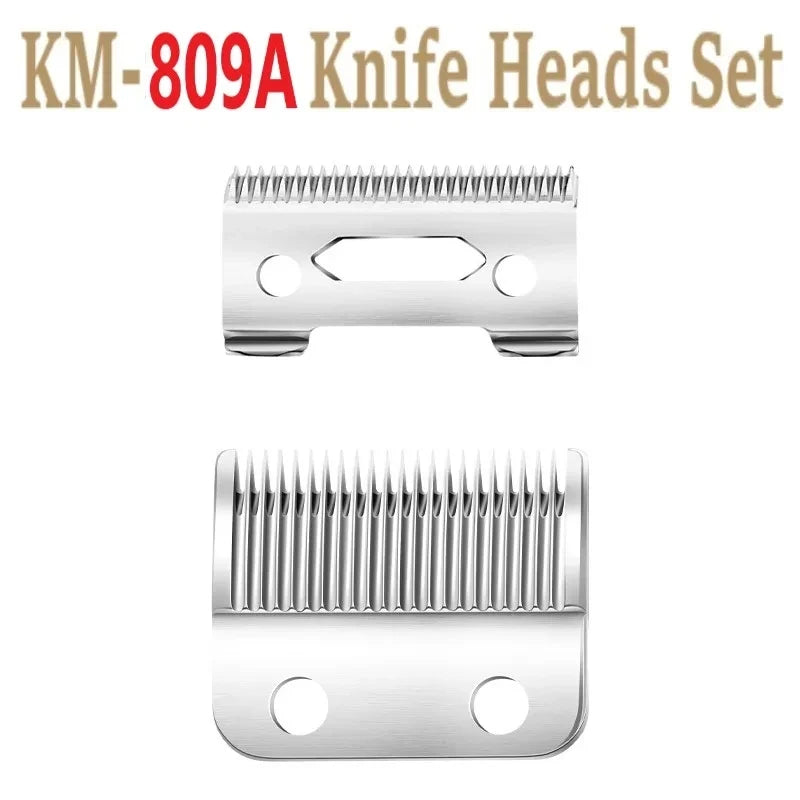 Kemei KM-809A Hårklipper – Profesjonell, Stillegående og Oppladbar