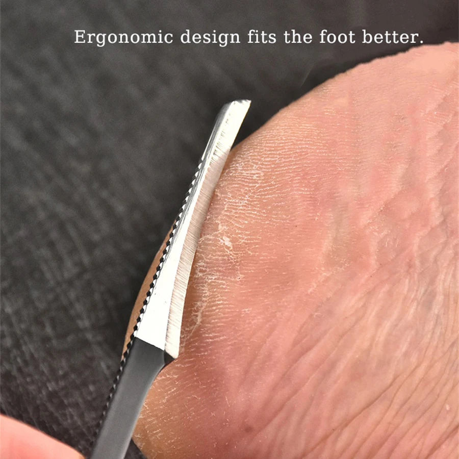 4/5/6/9 stk Pedikyrknivsett – Komplett Fotpleiesett i Rustfritt Stål for Hard Hud og Neglepleie