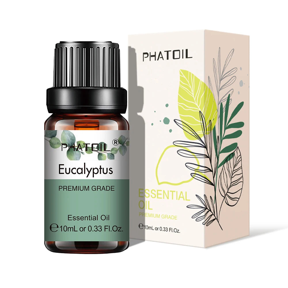 MAYJAM 10 ml Eterisk Olje – 100 % ren planteolje til diffuser, hudpleie og aromaterapi