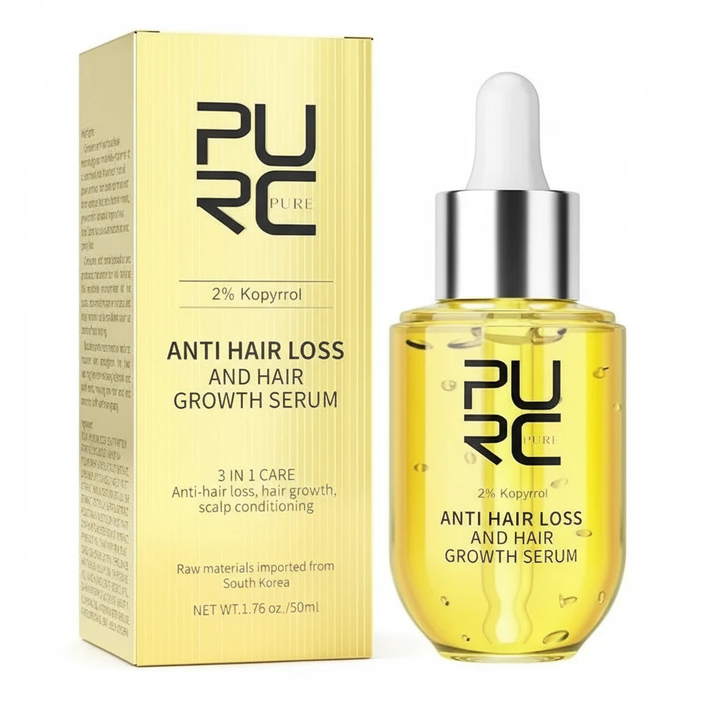 PURC Anti Hair Loss Serum – Styrker røttene og fremmer naturlig hårvekst