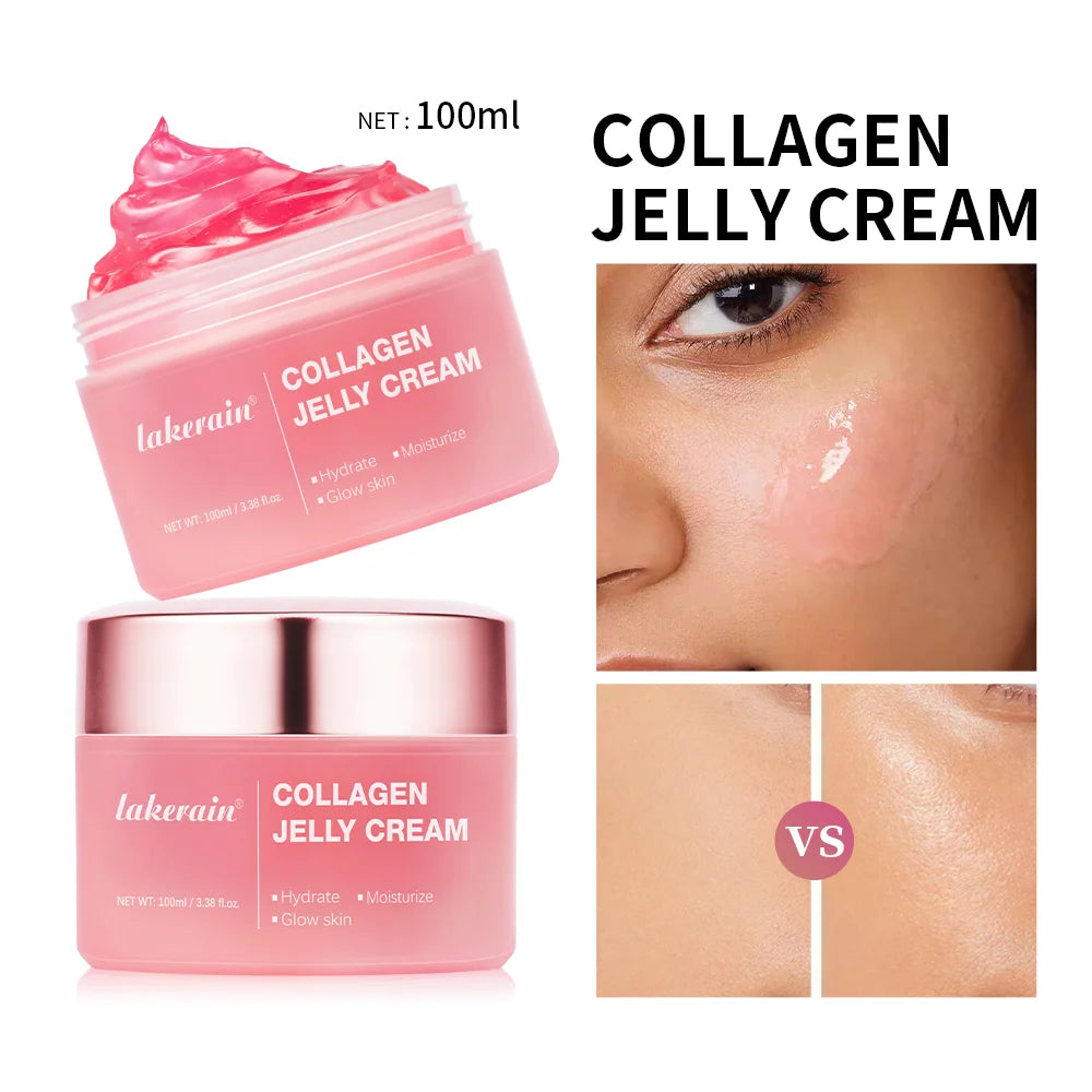 Lakerain Collagen Jelly Cream – fukt, fasthet og ungdommelig glød i én lett gelékrem