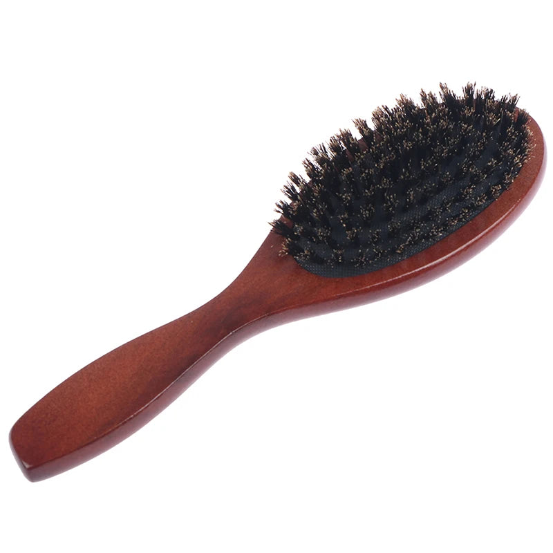 Boar Bristle Hair Brush – Naturlig Børste for Glansfullt og Sunt Hår