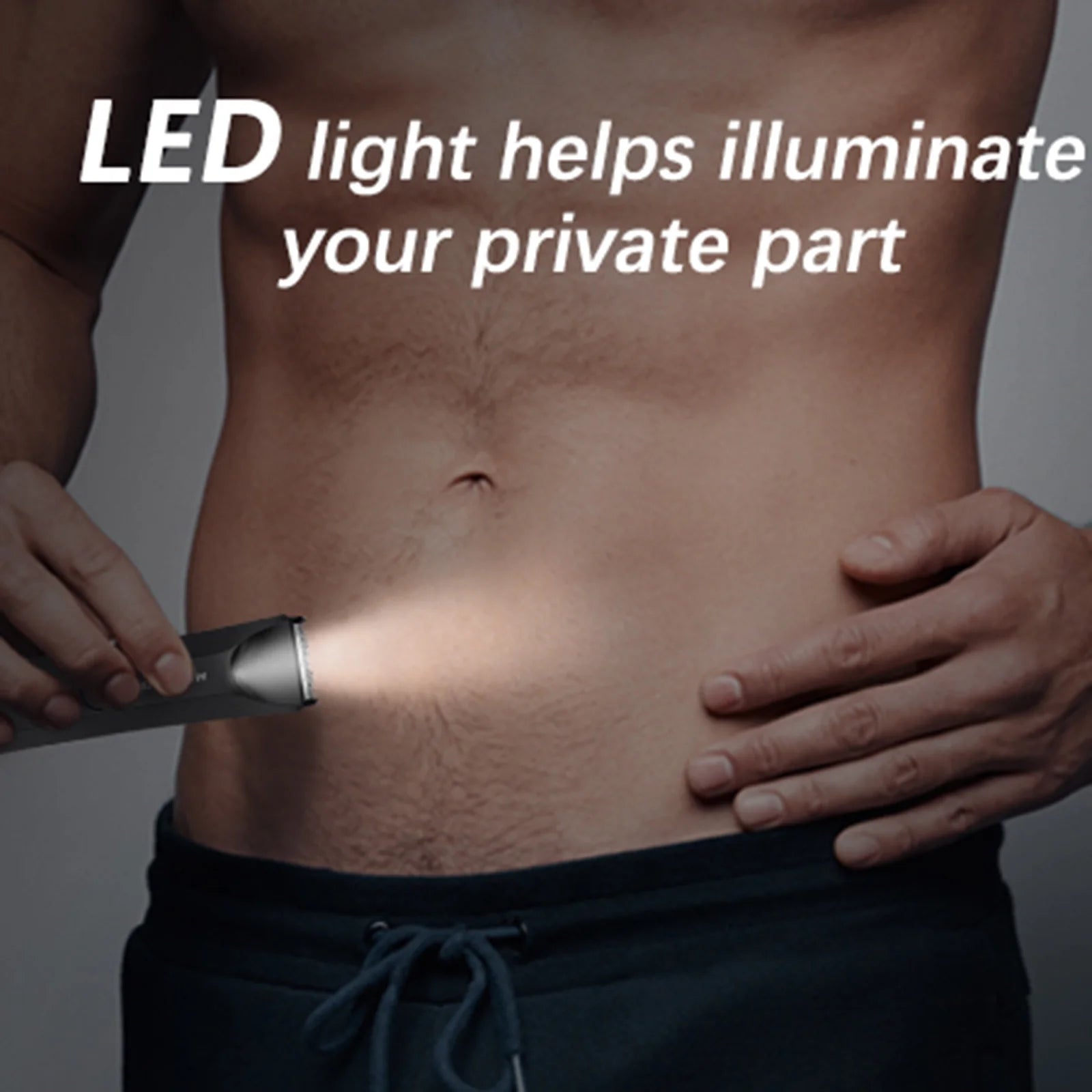 MAXGROOM Body Hair Trimmer – presis, trygg og vanntett kroppspleie for menn