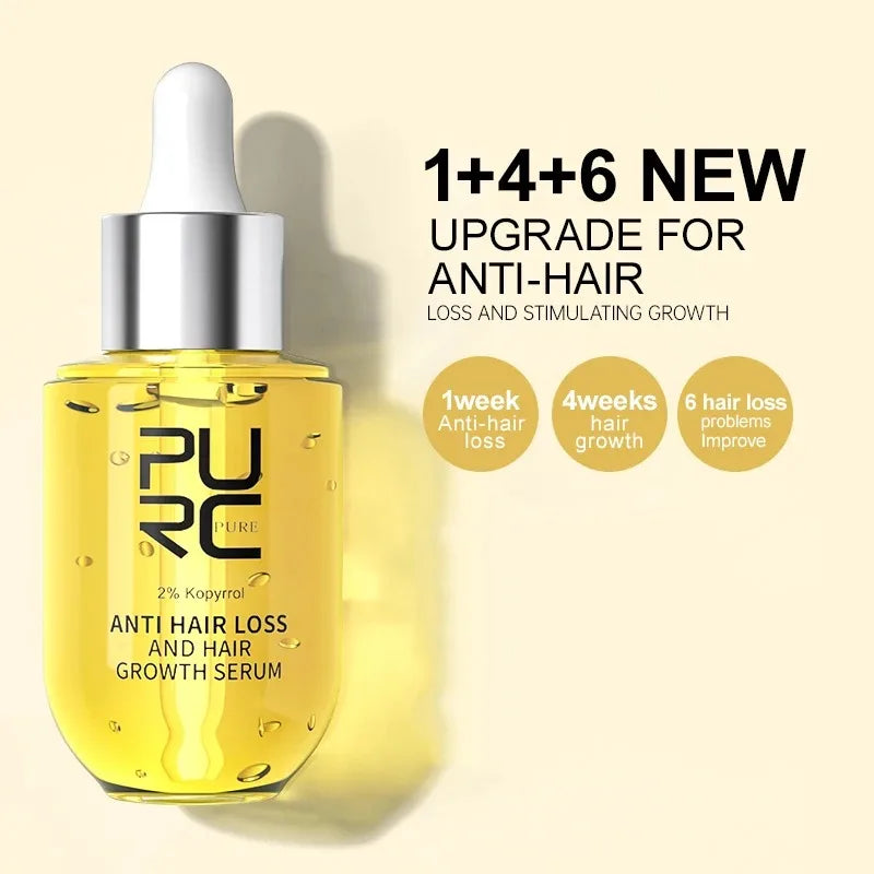 PURC Anti Hair Loss Serum – Styrker røttene og fremmer naturlig hårvekst