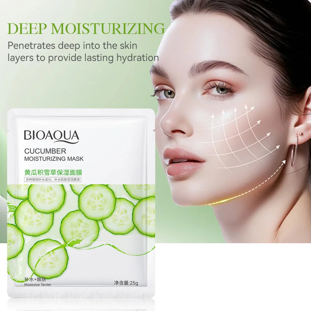 LGRAMER 10pcs Collagen Facial Mask