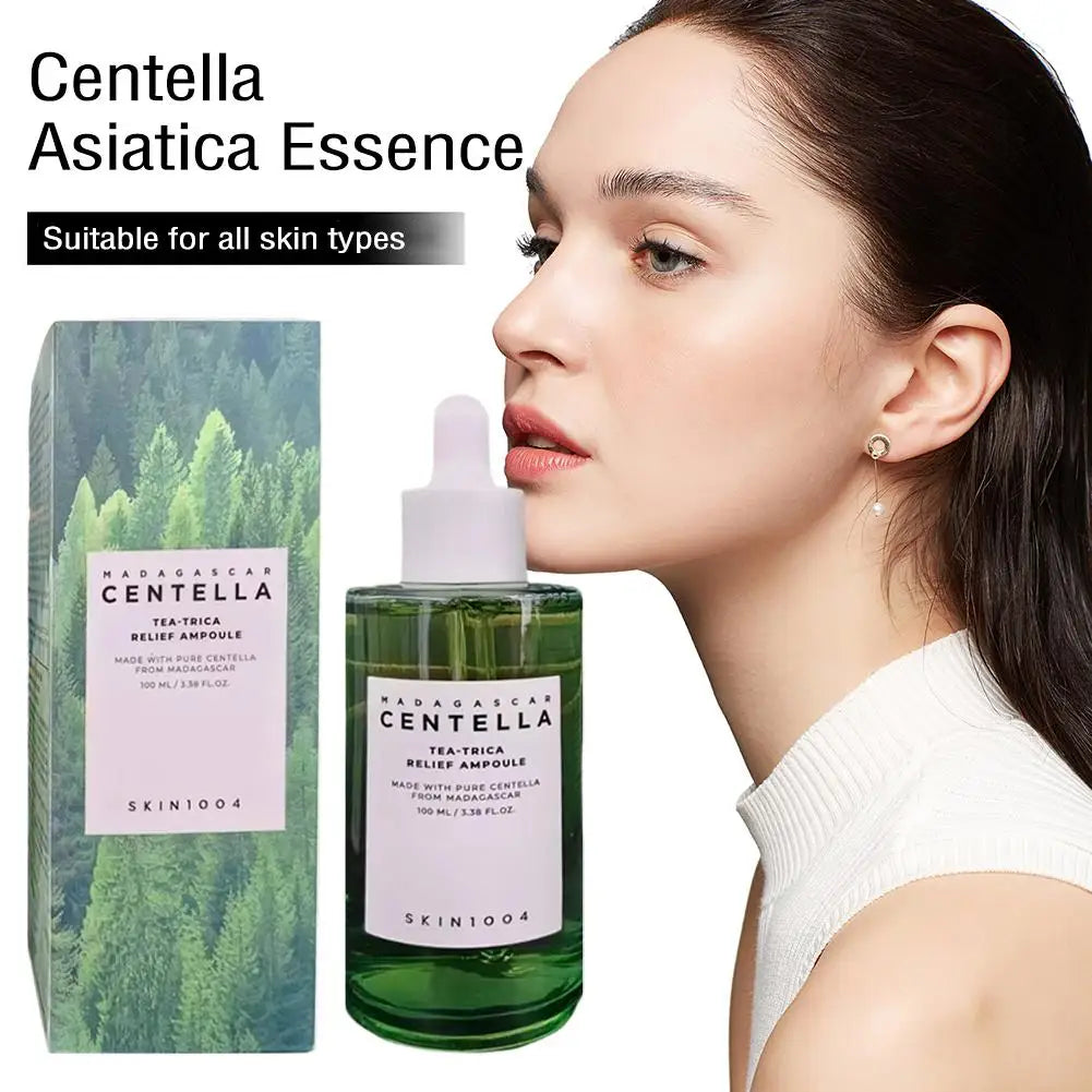 Skin1004 Madagascar Centella Asiatica Ampoule 100 ml – Beroligende, fuktgivende og styrkende hudpleie
