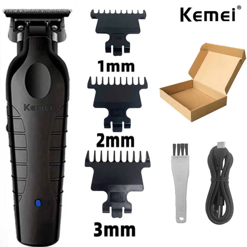 Kemei KM-2299 Professional Hair Trimmer – presis, kraftig og perfekt til fading, konturer og presisjonsklipp