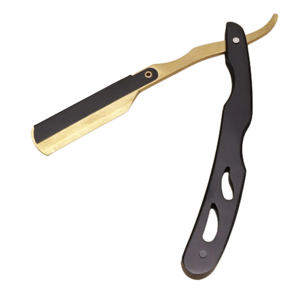 BARBERTOP Men’s Straight Edge Razor – Profesjonell Barberkniv i Rustfritt Stål for Presis og Klassisk Barbering