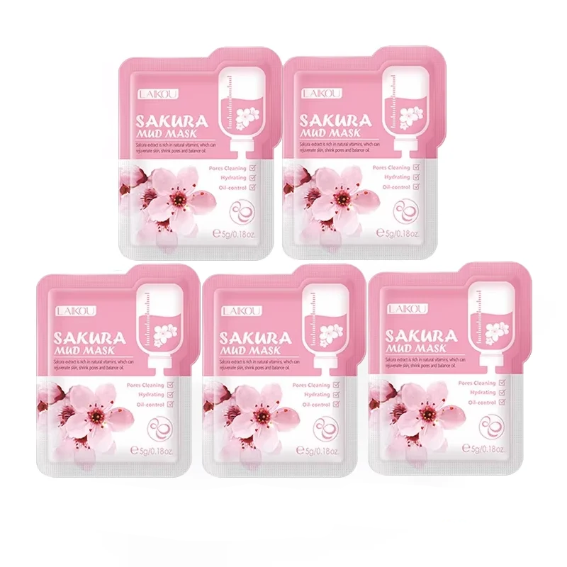 AIKOU 5pcs Moisturizing Facial Mask