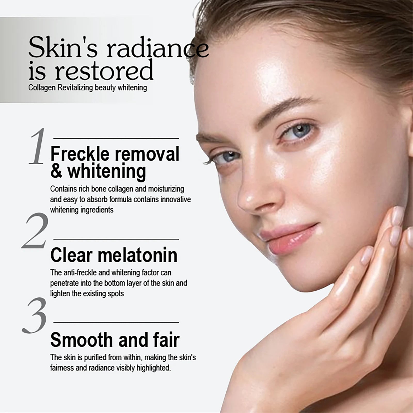 AILKE 24K Collagen Whitening &amp; Moisturizing Set – glød, jevnhet og ungdommelig hudtone