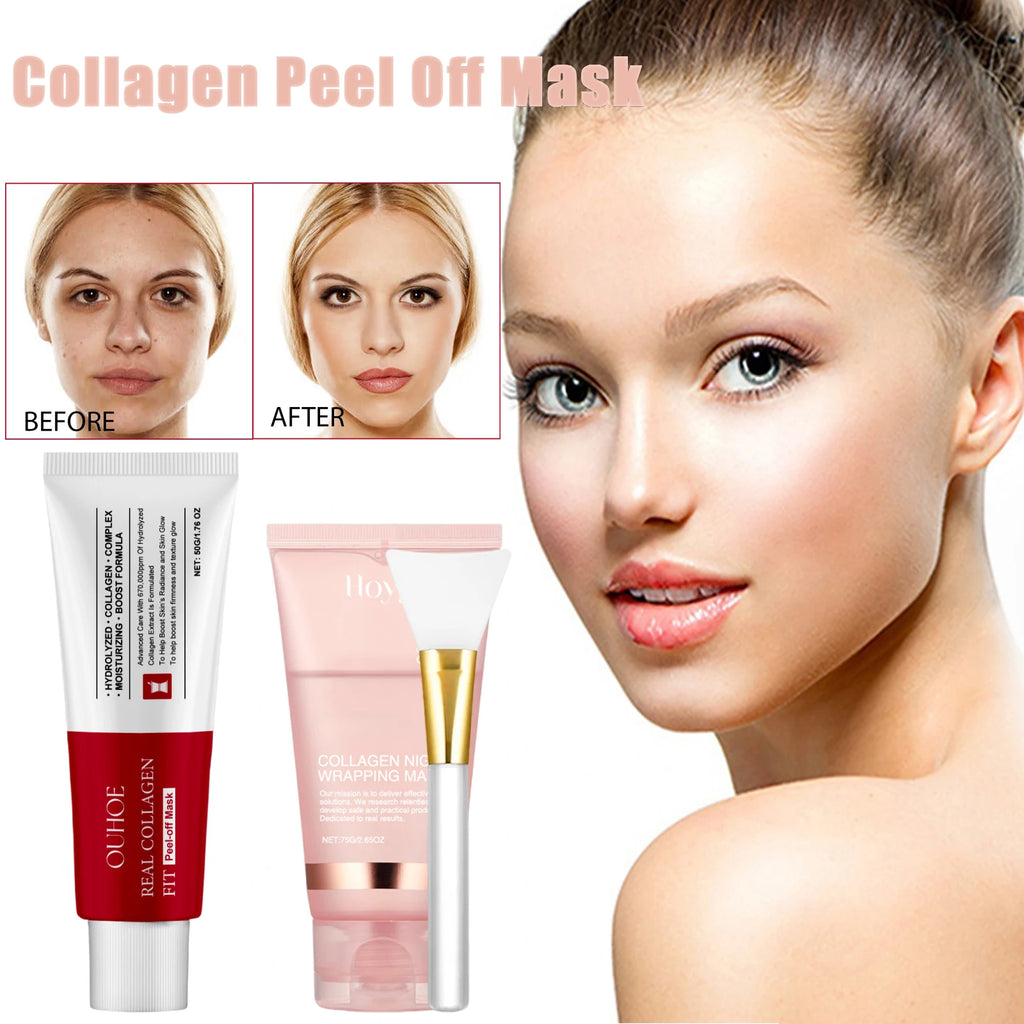 Collagen Peel Off Mask – oppstrammende og fuktighetsgivende maske med hydrolysert kollagen
