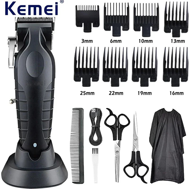 Kemei Hair Clippers Kit KM-2296 KM-2299 KM-1102 Men's Electric Hair Trimmer Machine Professional Hair Cutting Machine Clipper