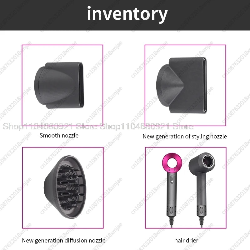 Bladfri Hårføner med Flyaway-Munnstykke og Ioneteknologi – Stillegående, Kraftig og Skånsom