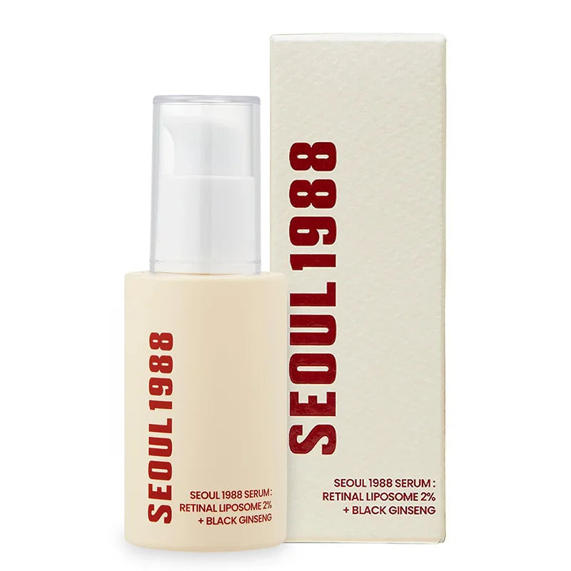 Korean 1988 Retinol Face Serum – intensiv anti-aging behandling med ginseng, vitamin C og niacinamid