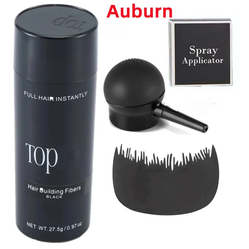 Keratin Hair Fibers Set 3 × 27,5 g – Øyeblikkelig fyldigere og tettere hår