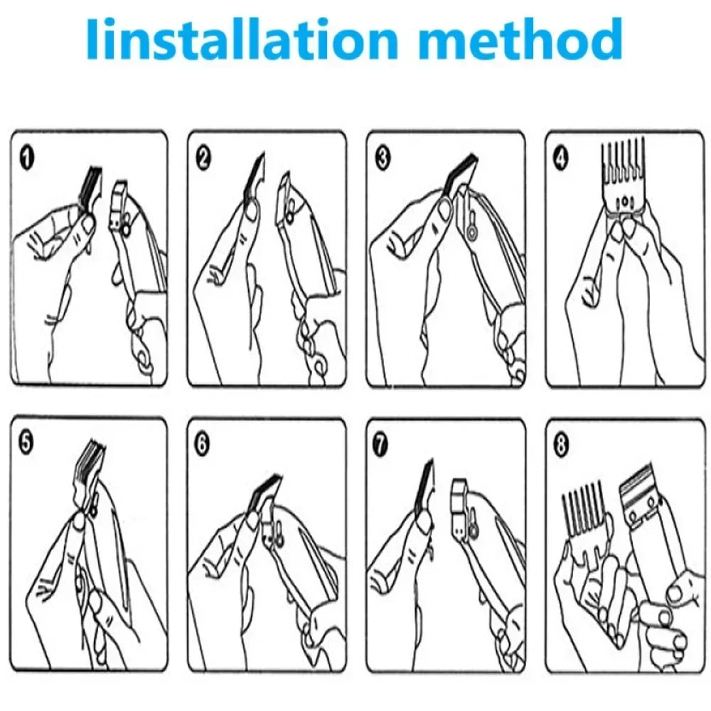 Kemei KM-809A Professional Hair Clipper – kraftig, stillegående og presis hårklipper for alle hårtyper