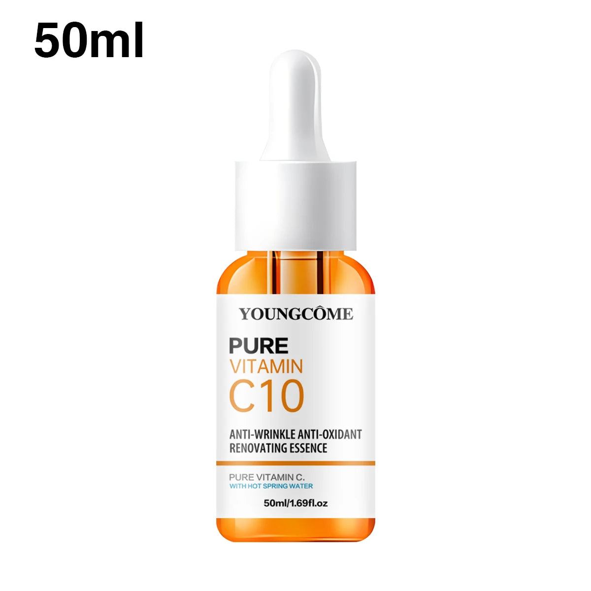 YOUNGCOME Vitamin C Facial Essence – Lysere hudtone, jevn glød og ungdommelig spenst