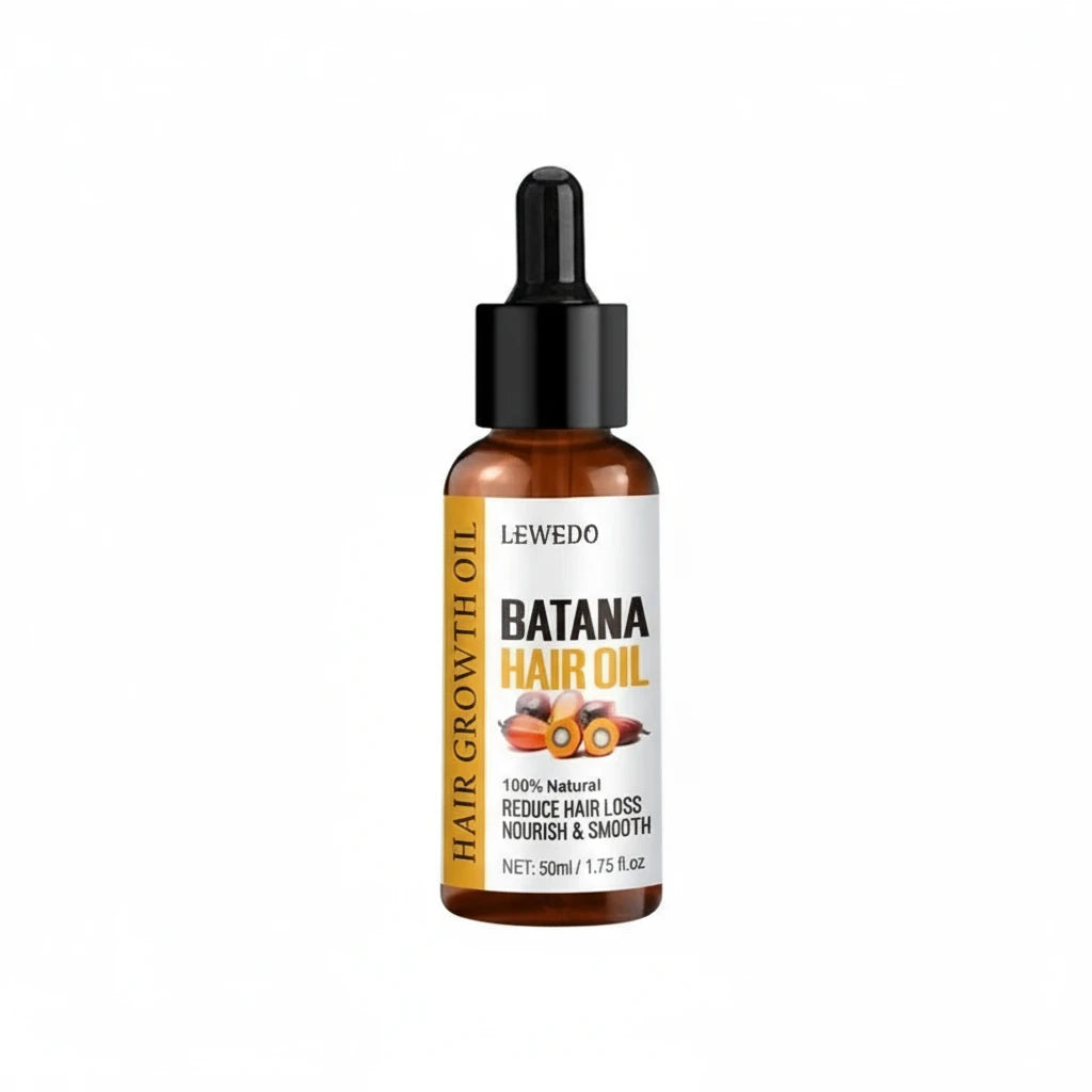 Lewedo Naturals Pure Batana Oil – naturlig hårolje for vekst, styrke og glans