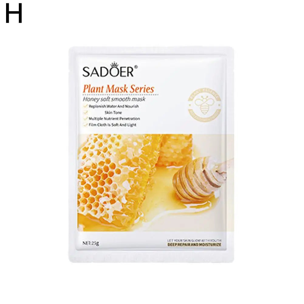 Jaysuing Natural Plant Face Mask – Fukt, Glød og Myk Hud på 15 Minutter