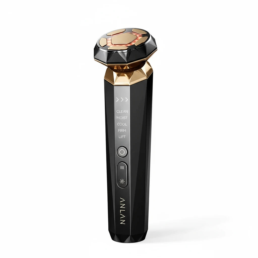 ANLAN Multifunction Skincare Device Pro 18K Gold – løft, forny og gjenoppliv huden med profesjonell presisjon