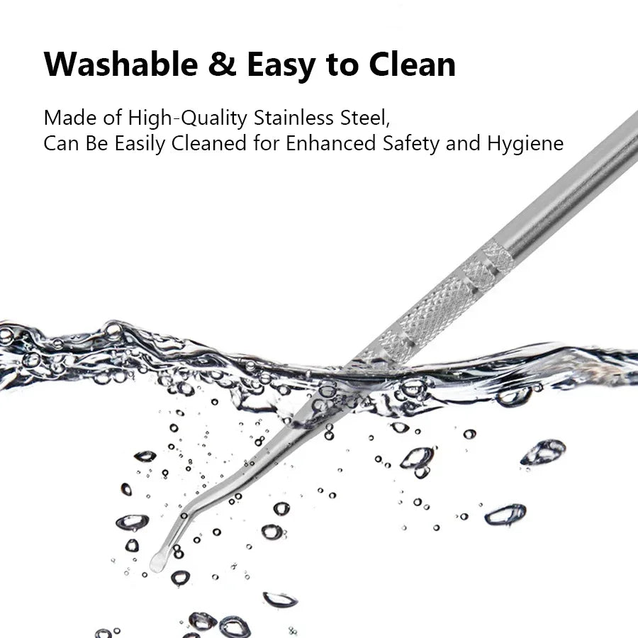 3 stk Verktøysett for Inngrodde Negler – Profesjonelt Sett i Rustfritt Stål