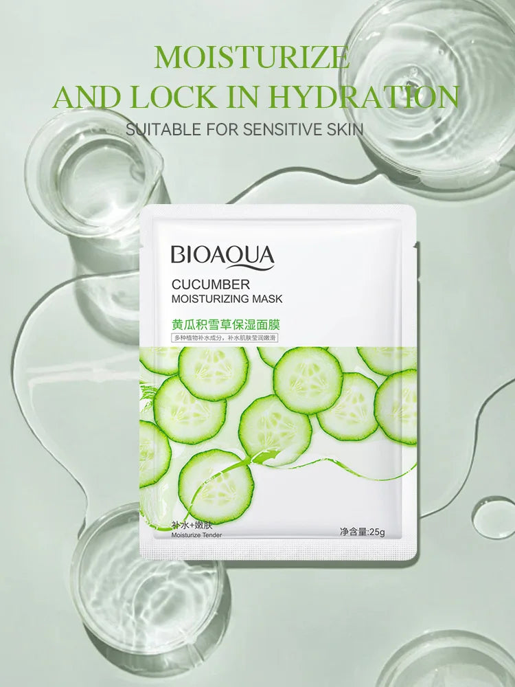 LGRAMER 10pcs Collagen Facial Mask