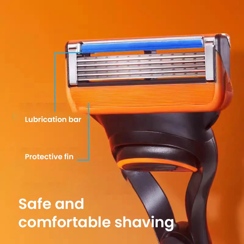 Gillette Fusion 5 barberhøvel – ultratynne blader med presisjonstrimmer