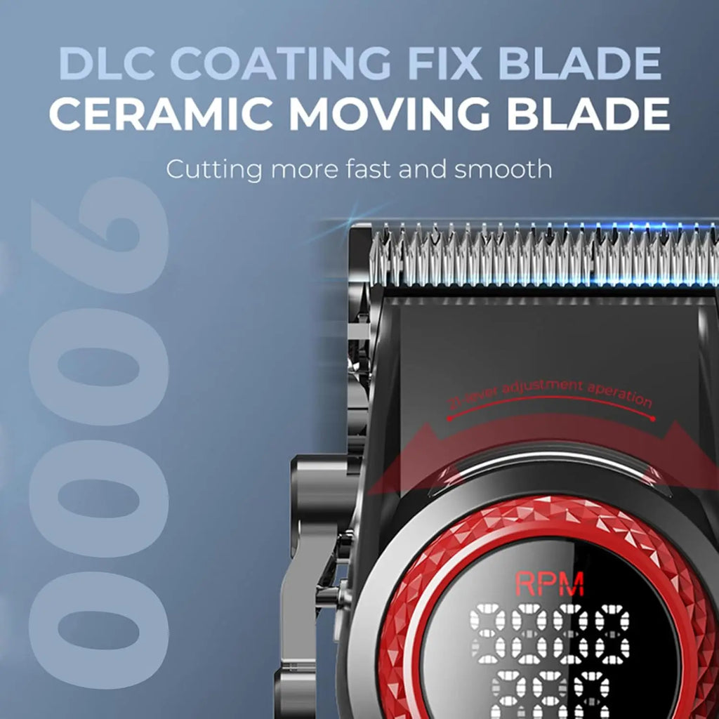 VGR 3 In 1 Hair Cutting Machine Kit High Quality Beard Trimmer Man Professional 9000 Rpm Hair Clipper Men Set