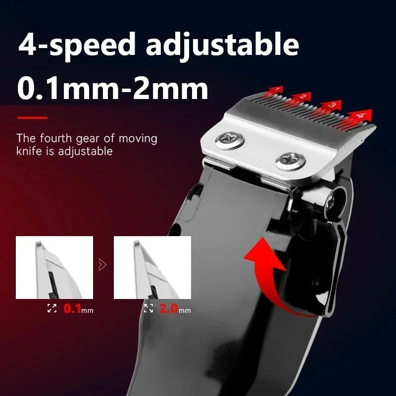 Kemei KM-PG809A Professional Hair Clipper – stillegående, kraftig og presis for hele familien