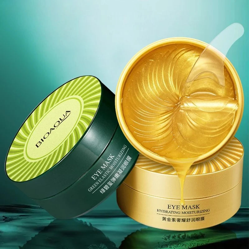 BIOAQUA Collagen Eye Mask 60stk – Fukt, Fasthet og Frisk Glød Rundt Øynene