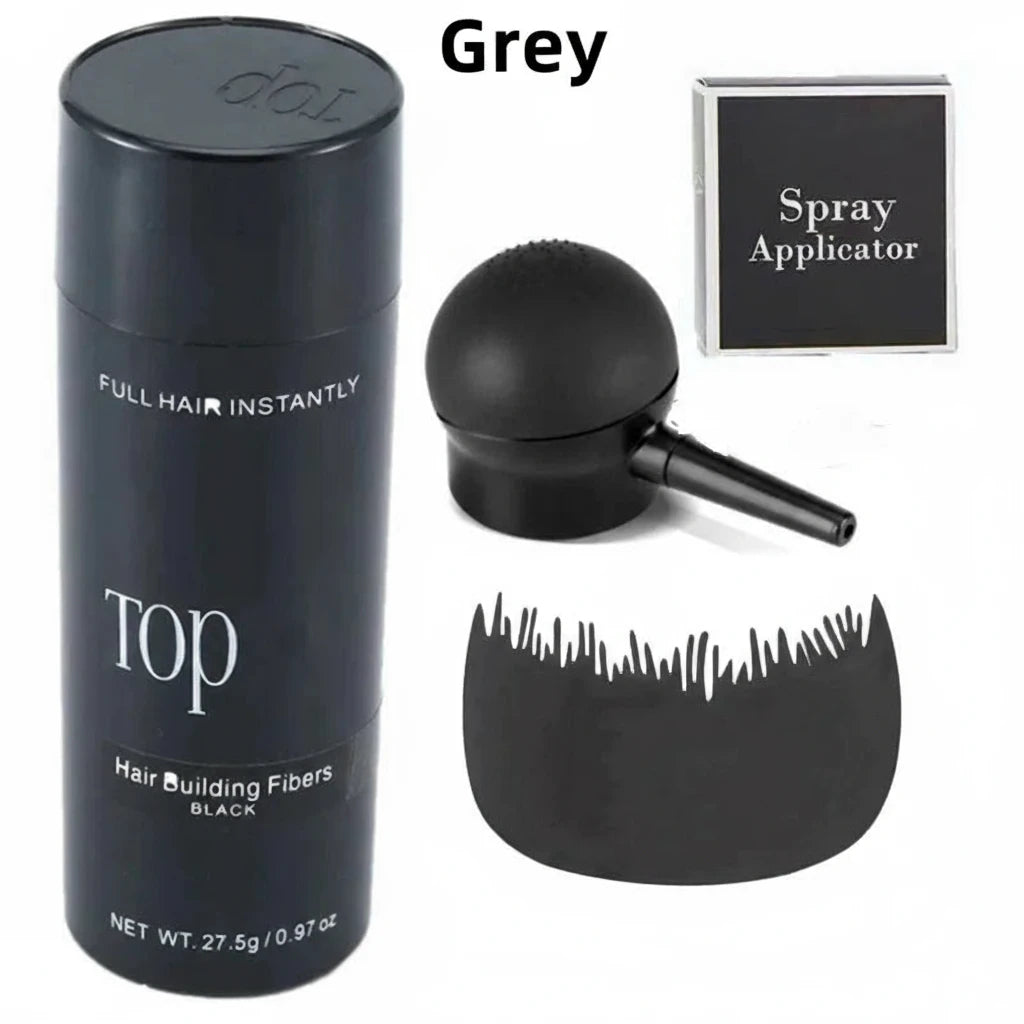 Keratin Hair Fibers Set 3 × 27,5 g – Øyeblikkelig fyldigere og tettere hår