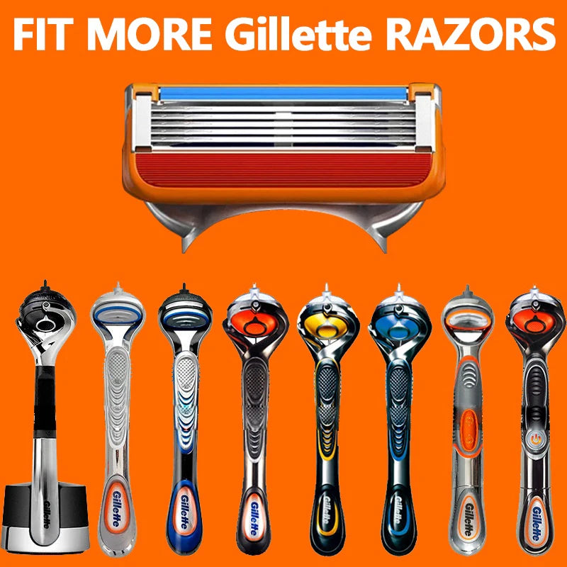 Gillette Fusion 5 barberblader – tett og komfortabel barbering