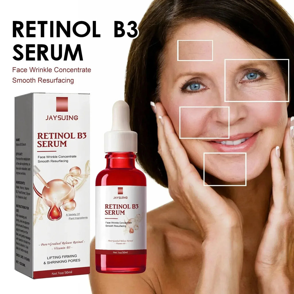 Jaysuing Retinol B3 Face Essence 30 ml – Løft, fukt og glød for en ungdommelig hud